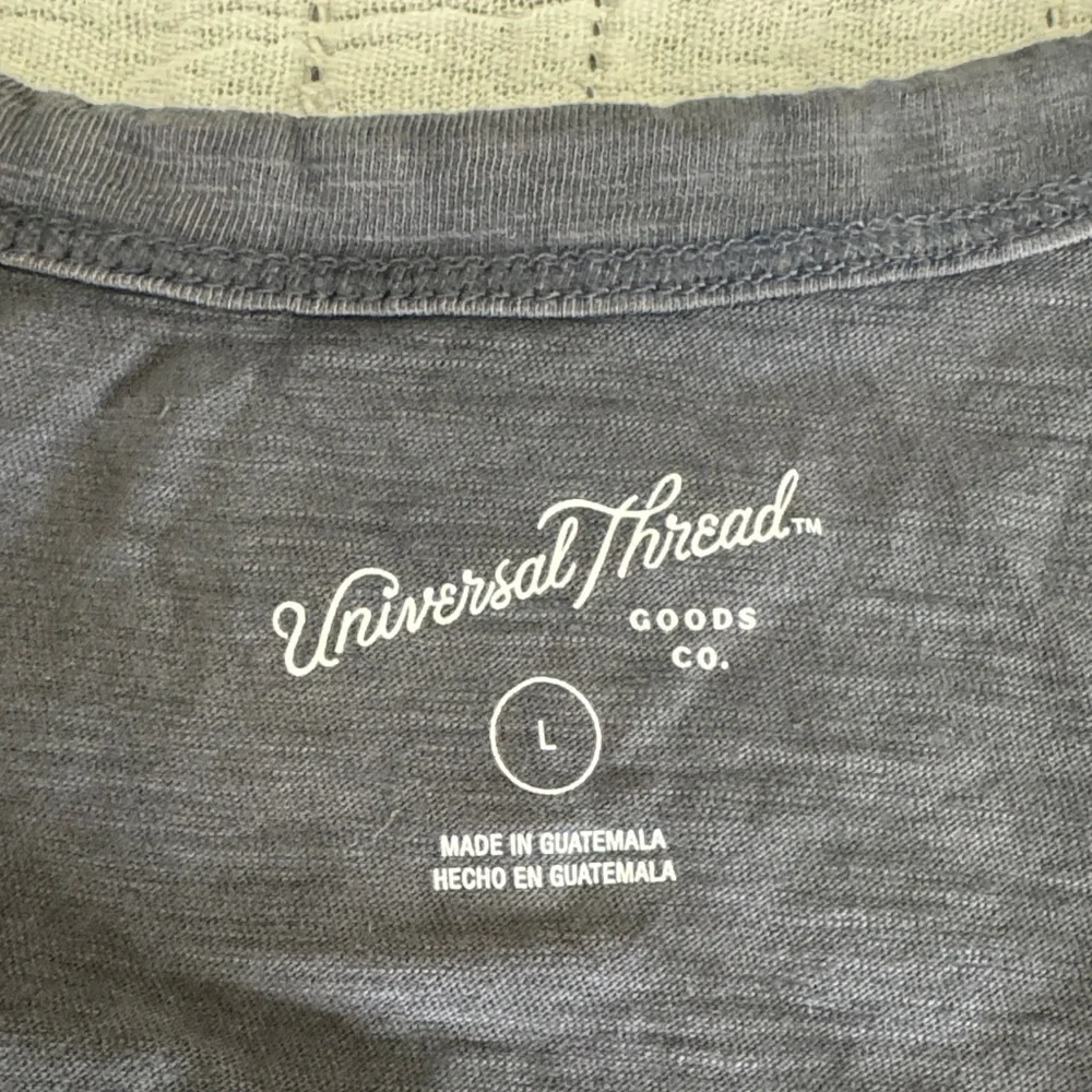 Universal Thread Charcoal V-Neck Tee - Picture 2 of 3